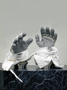 1_Phase VI space gloves Used on the International Space Station, custom made for each astronaut. [ILC] Dover, U.S.A., 2017 © Vincent Fournier _ courtesy The Ravestijn Gallery.jpg