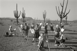 ©️ Max Scheler 'Malkurs für wohlhabende Rentnerinnen', Arizona 1962 .jpg