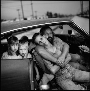 08_The Damm family in their car, Los Angeles, California, 1987_c_Mary Ellen Mark, Courtesy of The Mary Ellen Mark Foundation and Howard Greenberg.jpg