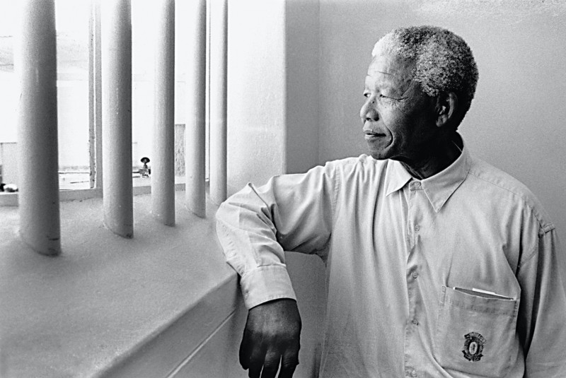 06 Mandela in his cell, 1994