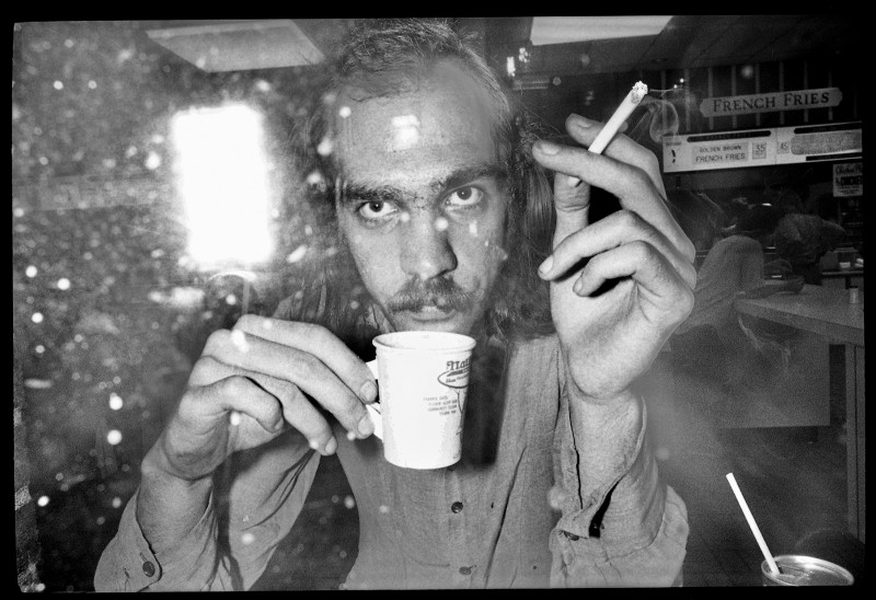 Cigarette and coffee