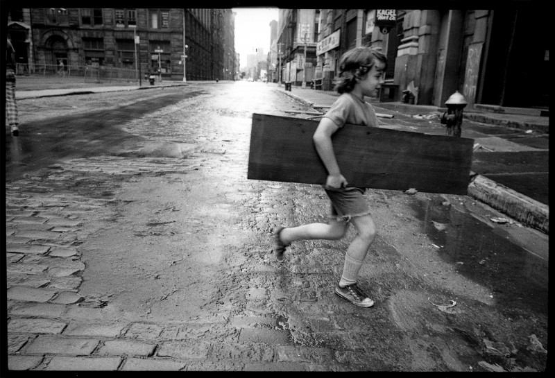 Girl with board 1973