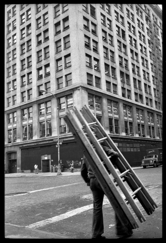 Man with ladder 1973