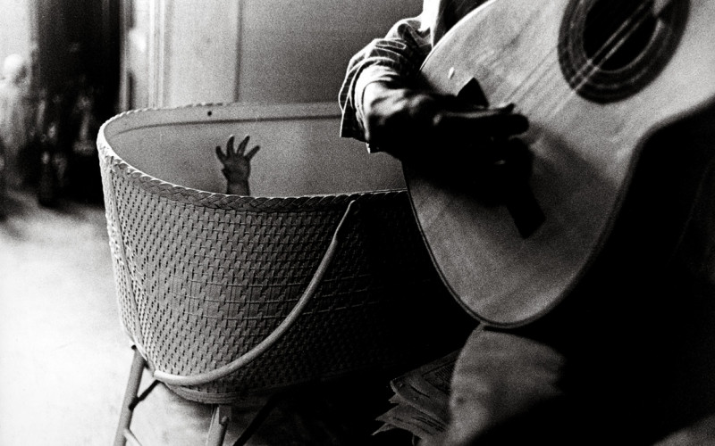 Baby's Hand with Guitar