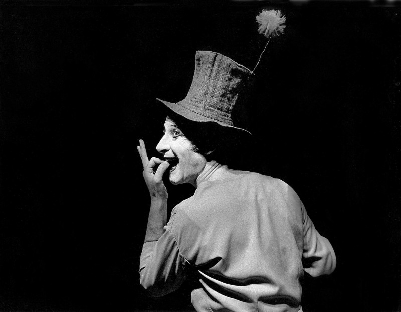 Der Pantomime Marcel Marceau - 2941-8