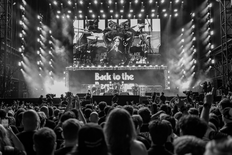 Ozzy on Stage 