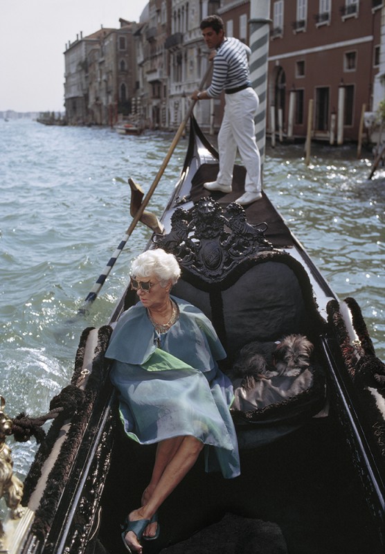 8_Peggy Guggenheim, Venice, Italy, 1986 Tony Vaccaro courtesy Monroe Gallery