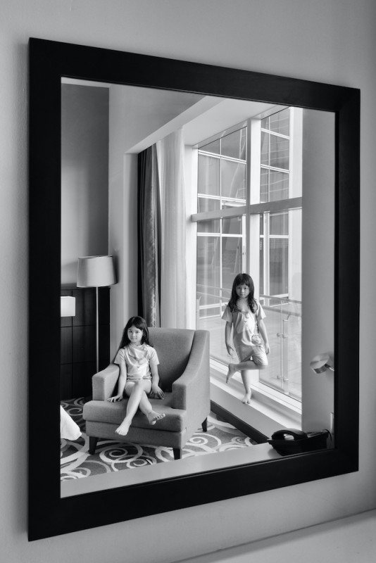Kieron Long - Hotel Room Mirror