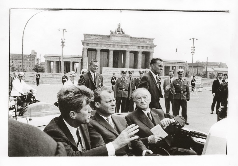 Kennedy, Brandt,Adenauer_1963