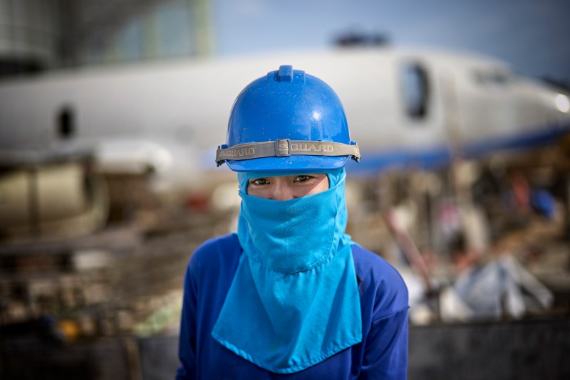 Female Construction Worker 1000