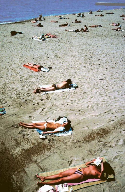 77 Cannes Beach, France, 1984
