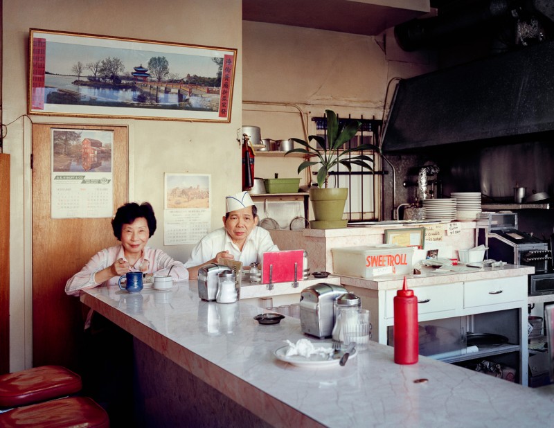 T_Janet-Delaney,-Helen-and-her-husband,-Chester,-at-the-Helen-Cafe,--486-6th-Street,-1980_web