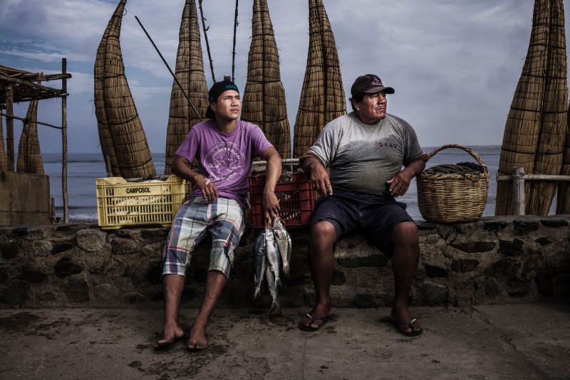 Victor-Huamanchuco-and-his-nephew-Miguel,-both-fishermen-from-Mochica-Trujillo_KLEIN