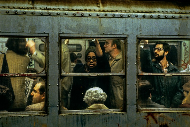 Rush Hour on Lexington IRT, Subway New York, 1981, ©Willy Spiller, Courtesy of Bildhalle