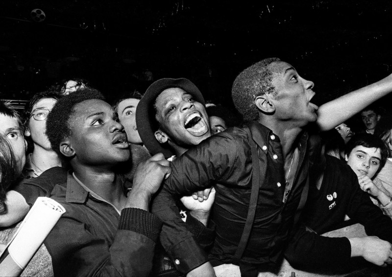 Rock Against Racism:Anti Nazi League Carnival Against the Nazis Potternewton Park Leeds 1981 (c) Syd Shelton