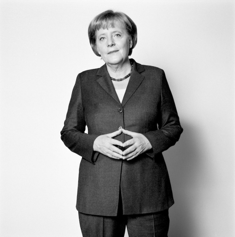 08 Herlinde Koelbl - Angela Merkel, 2009, Bild 2, (c) Herlinde Koelbl