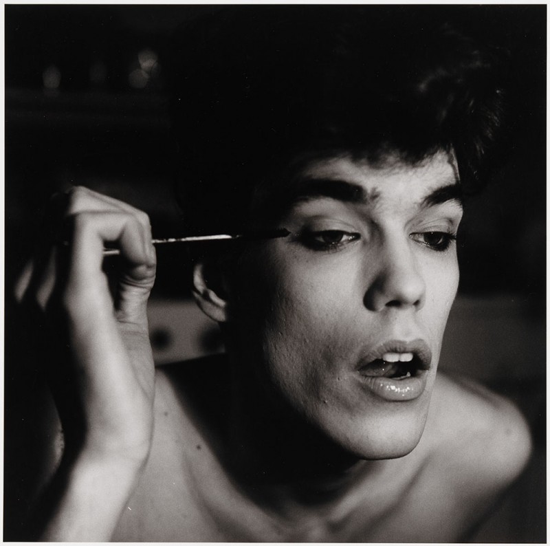 2. Peter Hujar, David Brintzenhofe Applying Makeup (II), 1982_web