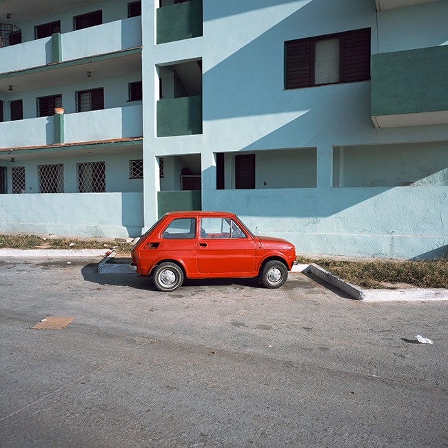 Charles Johnstone, Little Red Car, Cuba 2006_web