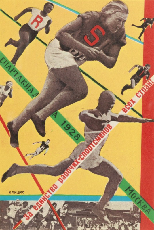 Gustav Klutsis, Moscow All-Union Olympiad 1928