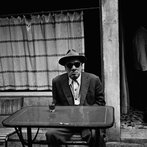 Bill Perlmutter, Man With Dark Glasses, Italy, 1956