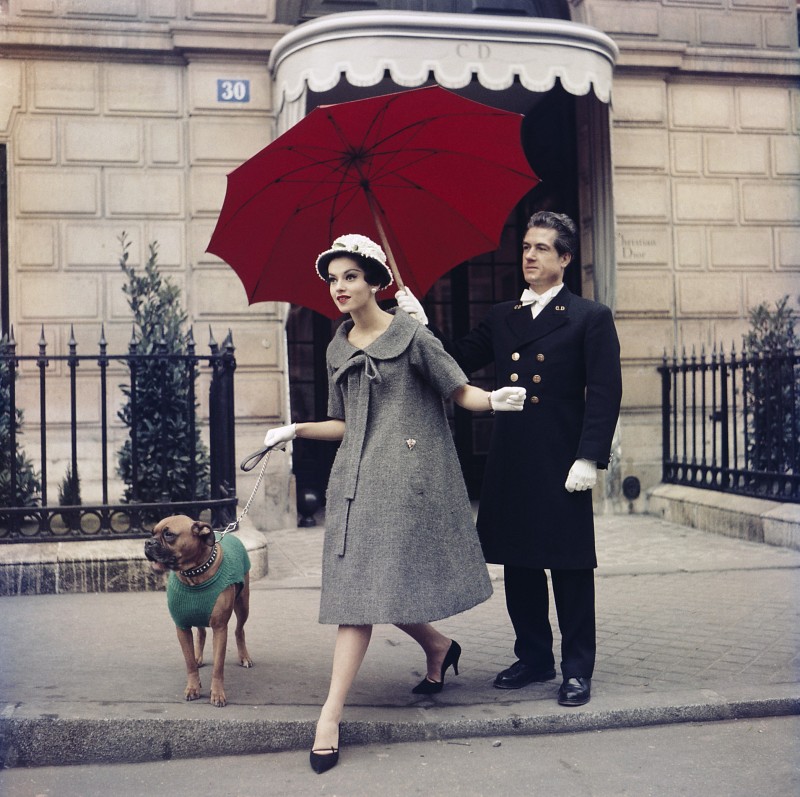 2. Chez Dior, avenue Montaigne, 1958