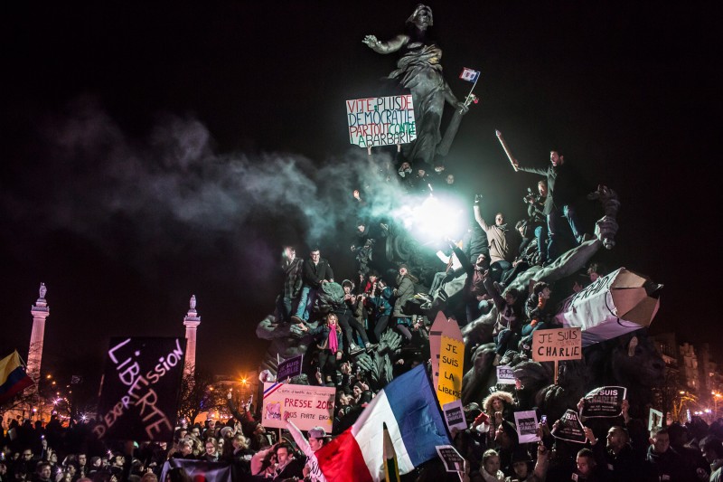 © Corentin Fohlen – March Against Terrorism in Paris