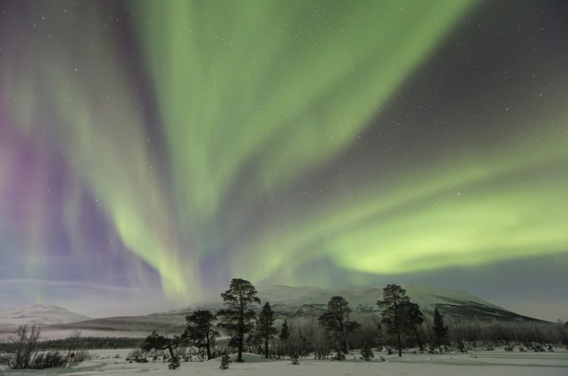 Aurora Borealis-Abisko, Sweden ©Michel Rawicki