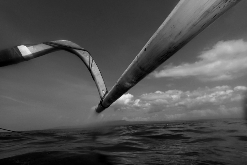 © Beat Presser 'Indischer Ozean, Auslegerboot 2014'