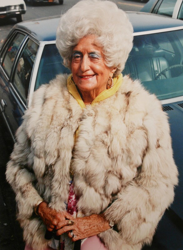 Woman in Fur Jacket, Brighton Beach, Brooklyn, NY, 1982 