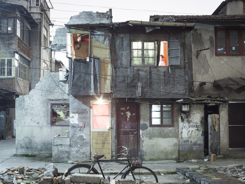 © Peter Bialobrzeski_Nail Houses, Shanghai 2010