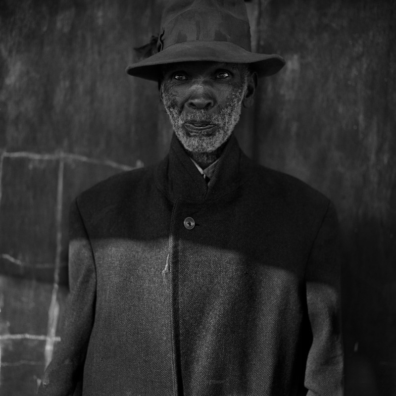 Roger Ballen - Old Man, Ottoshoop, 1983