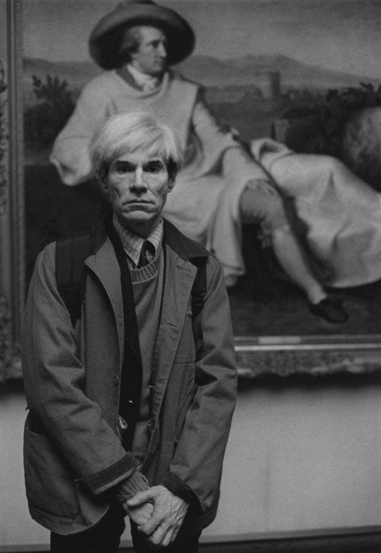 Barbara Klemm, Andy Warhol im Städel Museum, 1981
