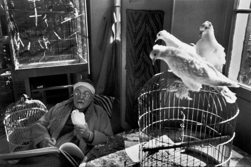 BKF_Presse_Henri_Cartier-Bresson_Henri_Matisse_at_Home__Vence__France__1944___c__2023_Fondation_Henri_Cartier-Bresson__Magnum_Photos