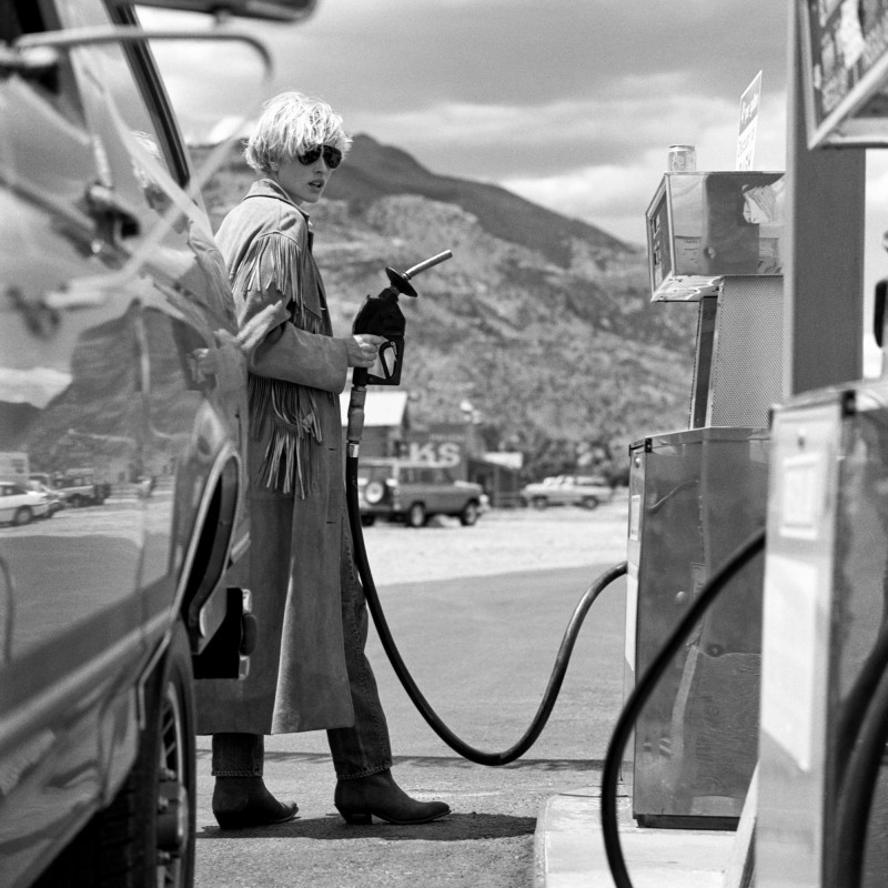 Tatjana Patitz, Cody, WY, American Vogue, 1989