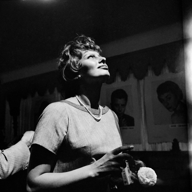 07. Ara Güler, Sophia Loren, Cannes Film Festival, 1958. Courtesy: Ara Güler Museum