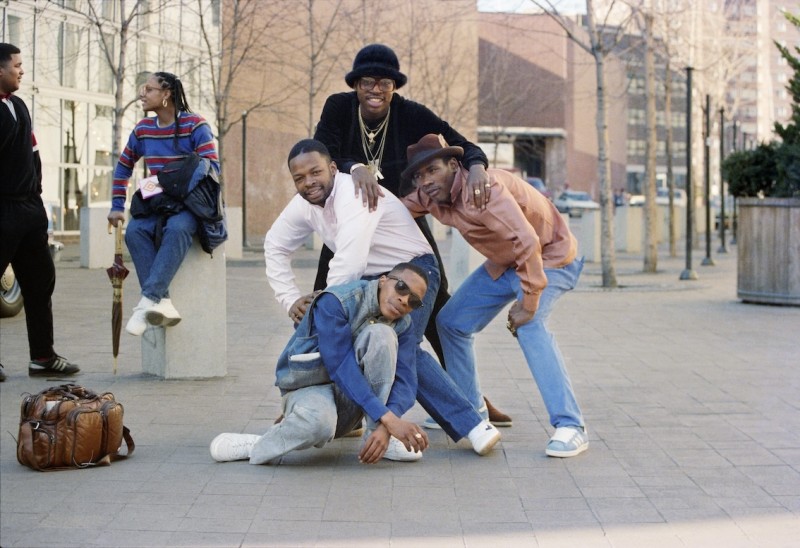 3_Jamel Shabazz_50 Cent & Crew, Downtown, Brooklyn, NYC 1985, copyright Jamel Shabazz, courtesy Galerie Bene Taschen