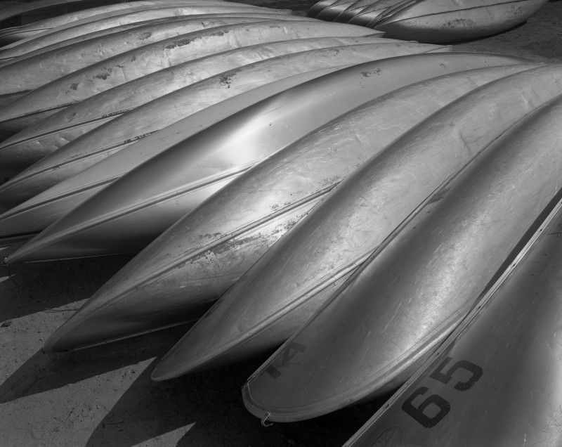 2-Gerry Johansson-Canoes at the river Lagan, 1989 [384]