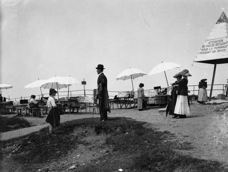 Käthe Buchler, Walther Buchler senior mit seinem Sohn Walther in Frankreich, ca. 1906-08 © Nachlass,Estate Käthe Buchler