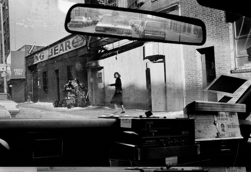 Joseph Rodriguez - TAXI series, 220 West Houston Street, NY 1984