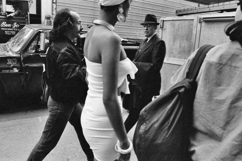 Joseph Rodriguez - TAXI series, Midtown, NY 1984