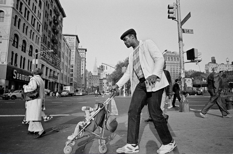 Joseph Rodriguez - TAXI series, Union Square, NY 1984