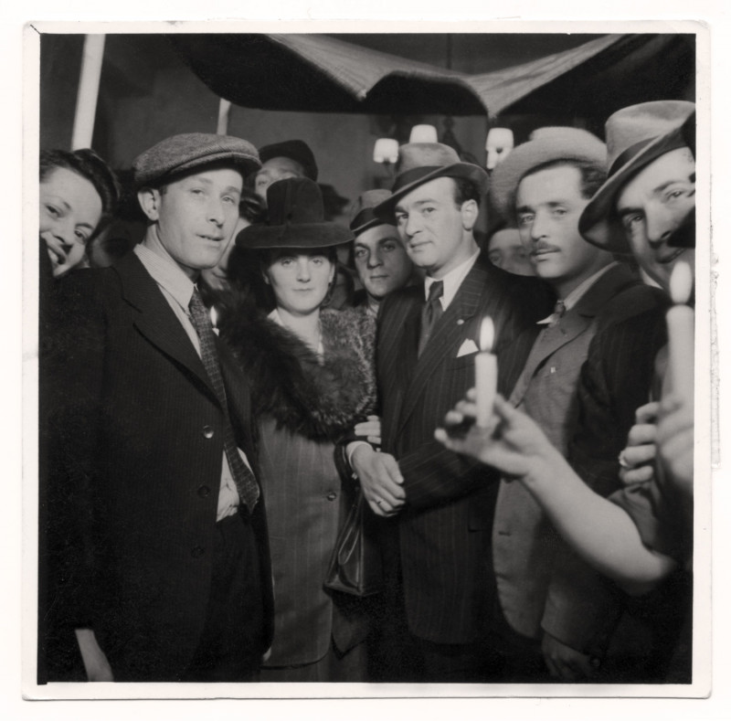 03_Zwi and Lola Kantor Wedding_Munich_circa1946_Unidentified_Photographer